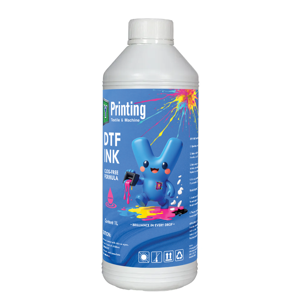 Y Printing Magenta DTF Ink