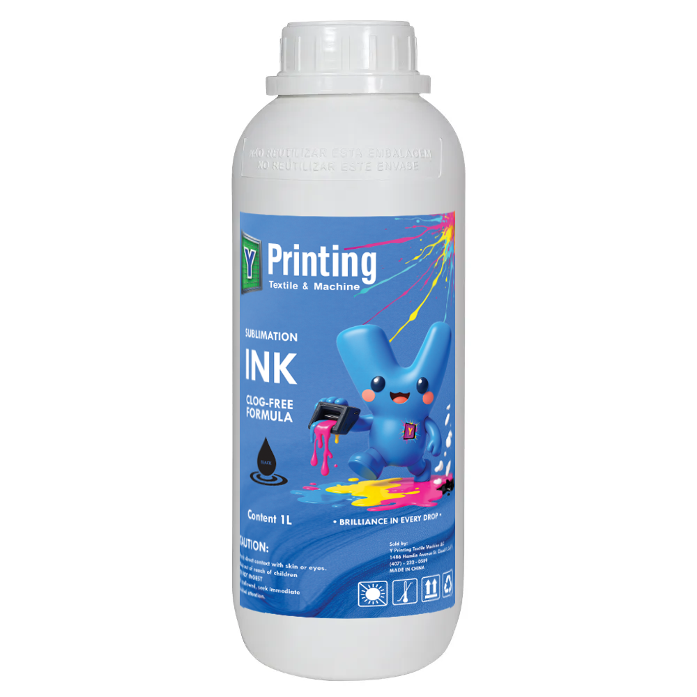 Y Printing black sublimation ink