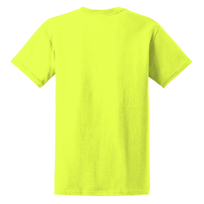 Safety Green T-shirt Back