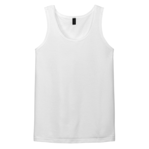 Custom Print White Tank Top (64200 Gildan® Softstyle®)