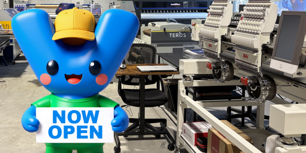 Y Printing Now Open