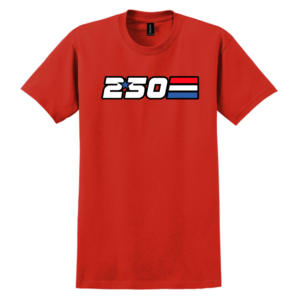 250 USA Red T-shirt