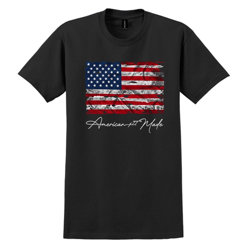 American Made Black T-shirt