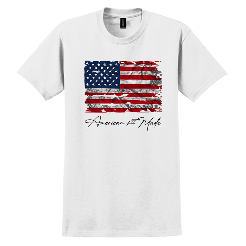 American Made White T-shirt