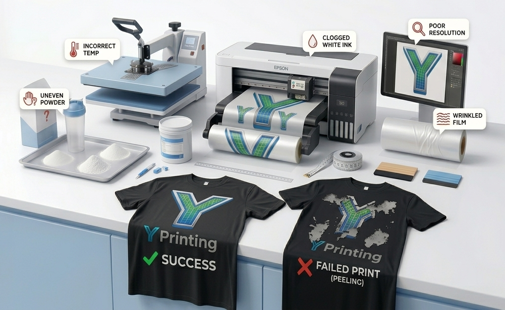 DTF Printing Mistakes