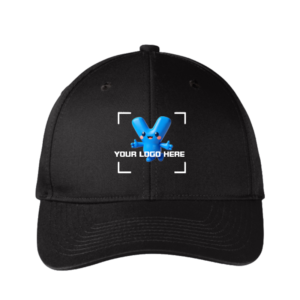 Custom Embroidered Hat Black