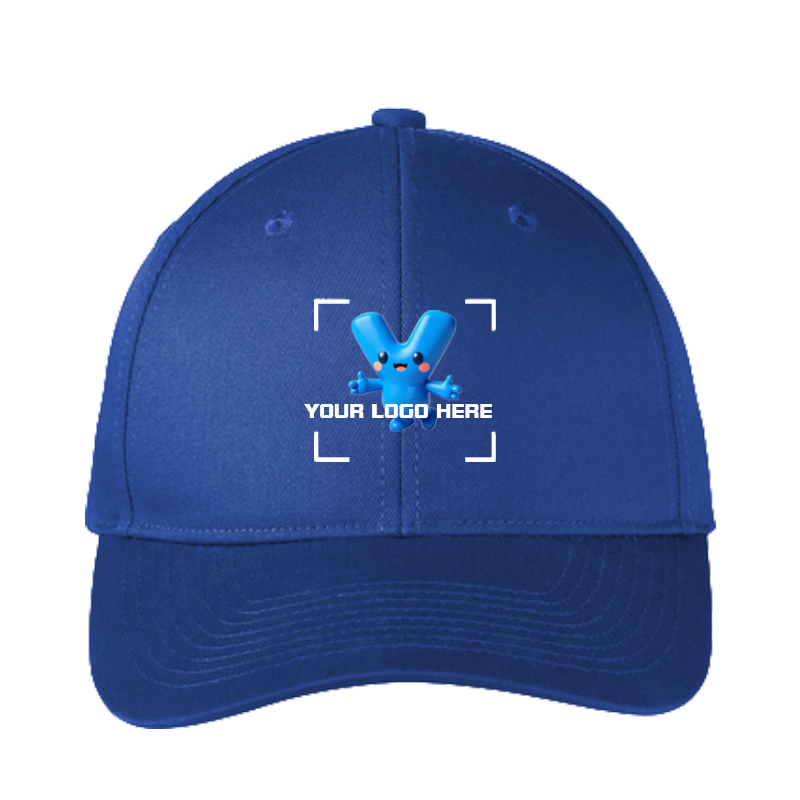 Custom Embroidered Hat Royal