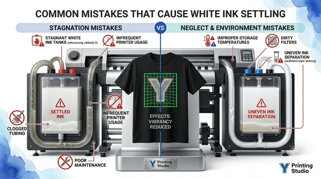 Why White Ink Settles in DTF Printers