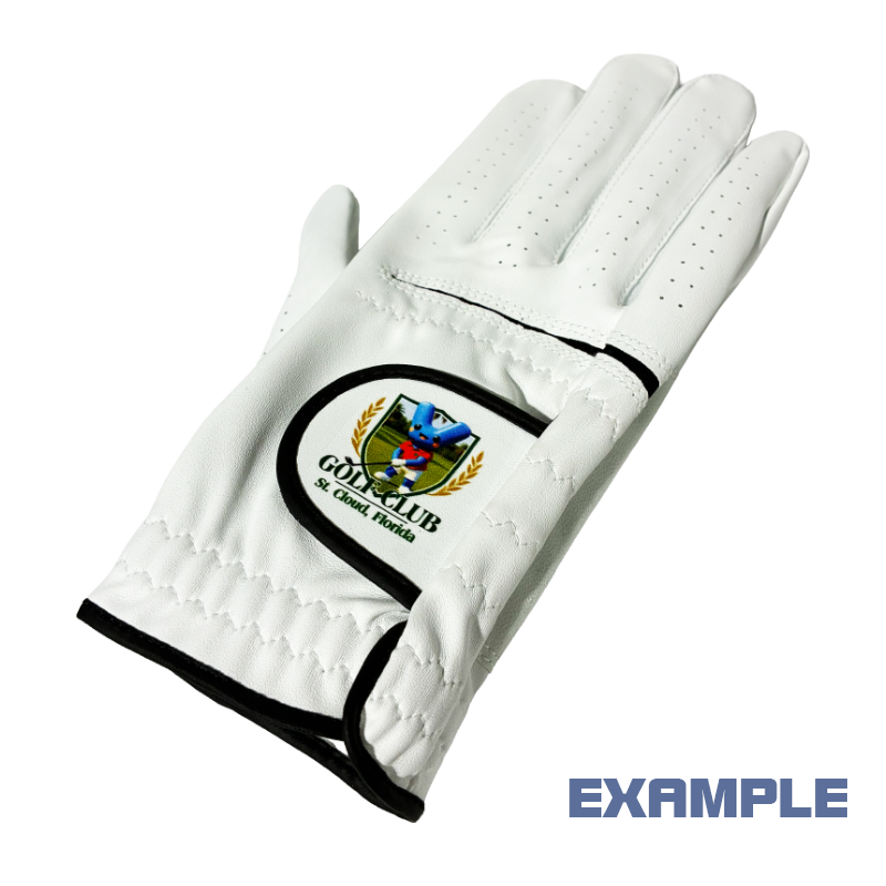 Y Printing custom golf glove