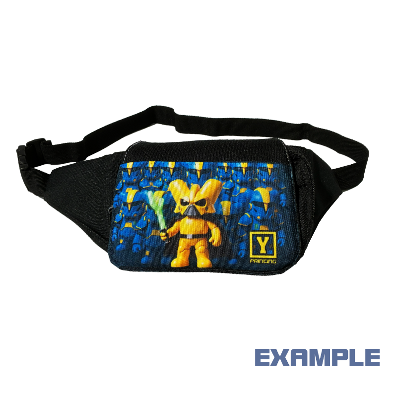 Y printing crossbody/waist fanny pack