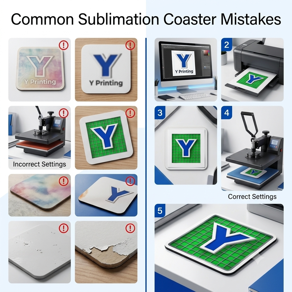 Sublimation Coasters Common Mistakes Sublimation Coasters Common Mistakes