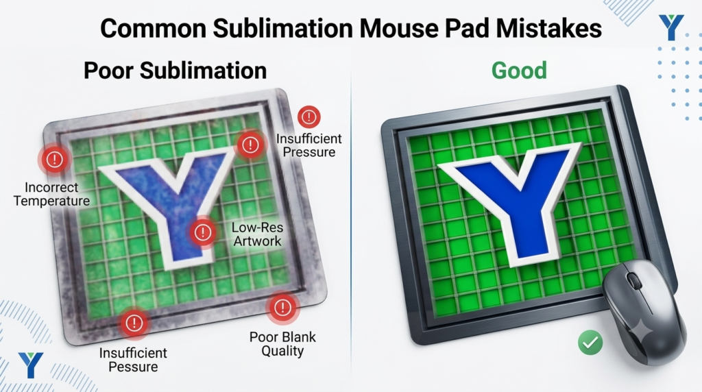 Sublimation Mouse Pads Common Mistakes