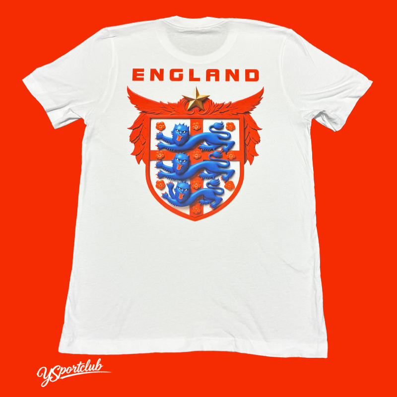 England T Shirt back