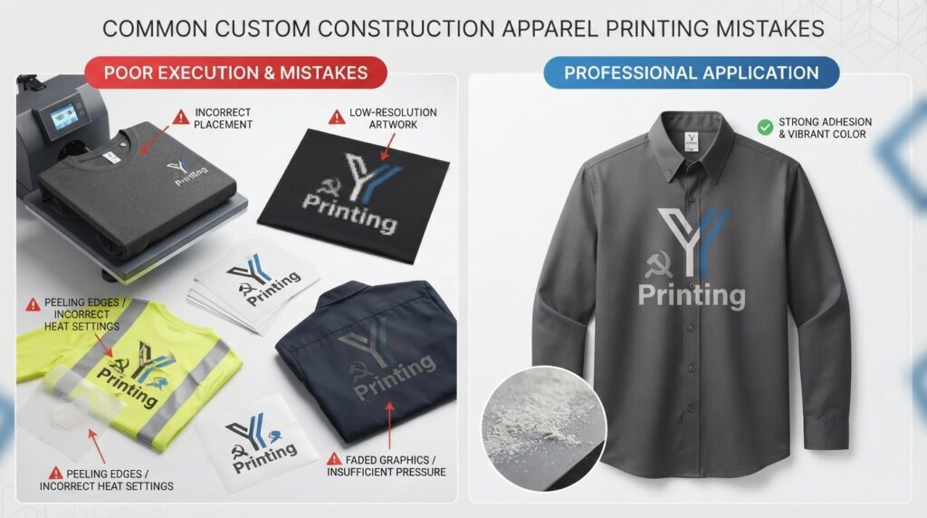 Custom Apparel for Construction Companies CM