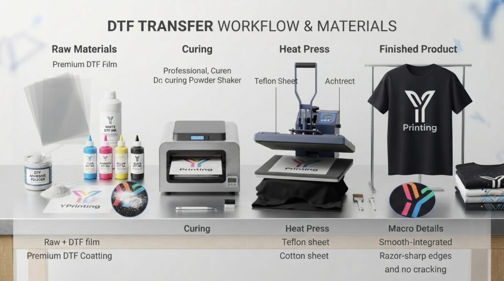 Screen Printing vs DTF Transfers Con