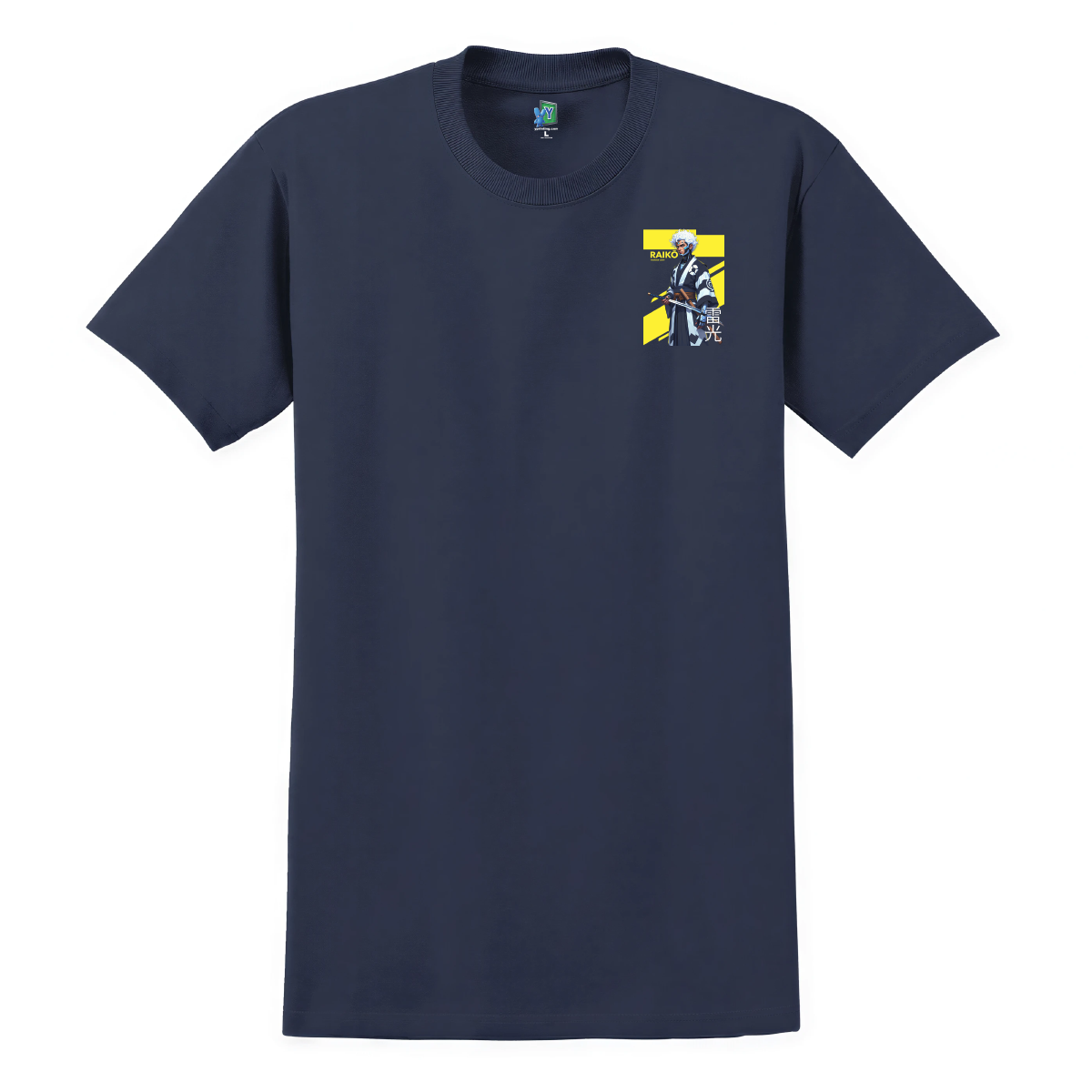 Raiko Anime T-Shirt Navy